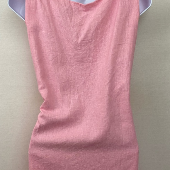 Vintage Barbie Pink Linen Dress & Blazer Set - Picture 5 of 16